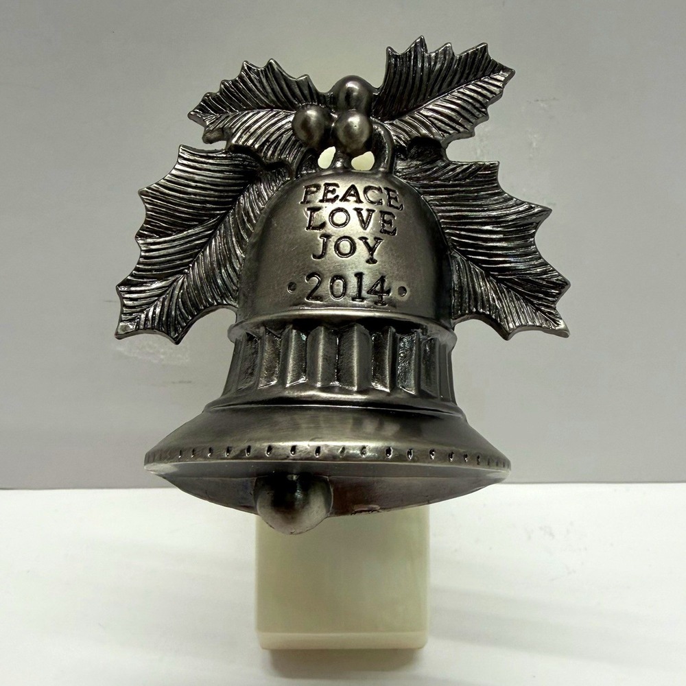 Bath Body Works Wallflowers Peace Love Joy 2014 Christmas Bell Plug-In Diffuser
